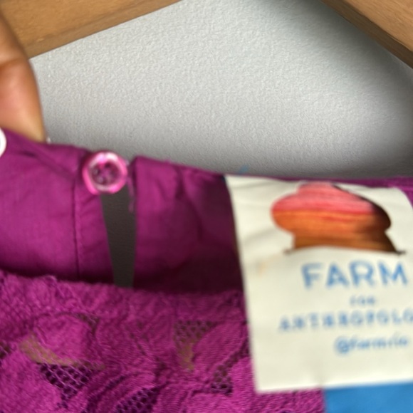 Farm Rio Anthropologie Kelsie Blouse Size XS - Picture 10 of 12